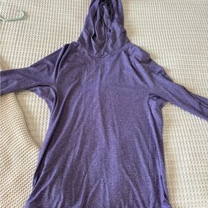 lululemon athletica purple jogging hoodie